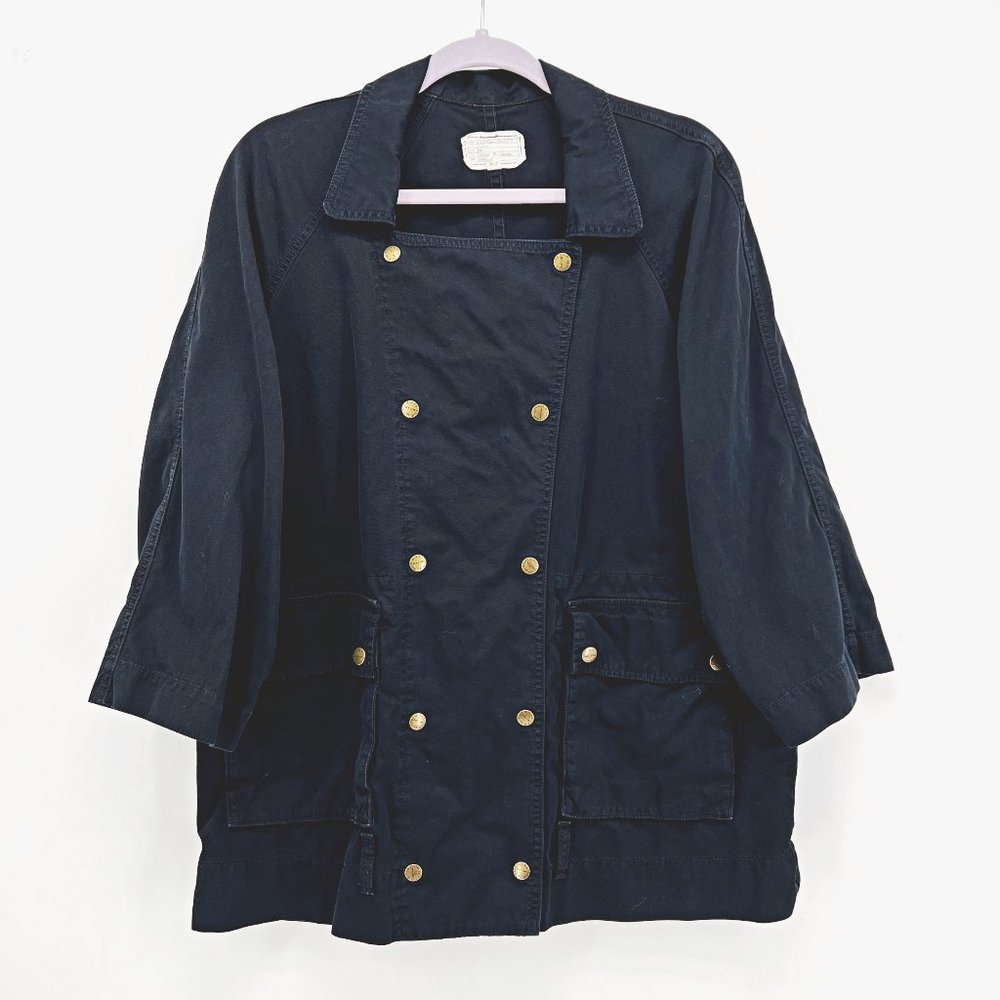 Current/Elliott Infantry Jacket in Black